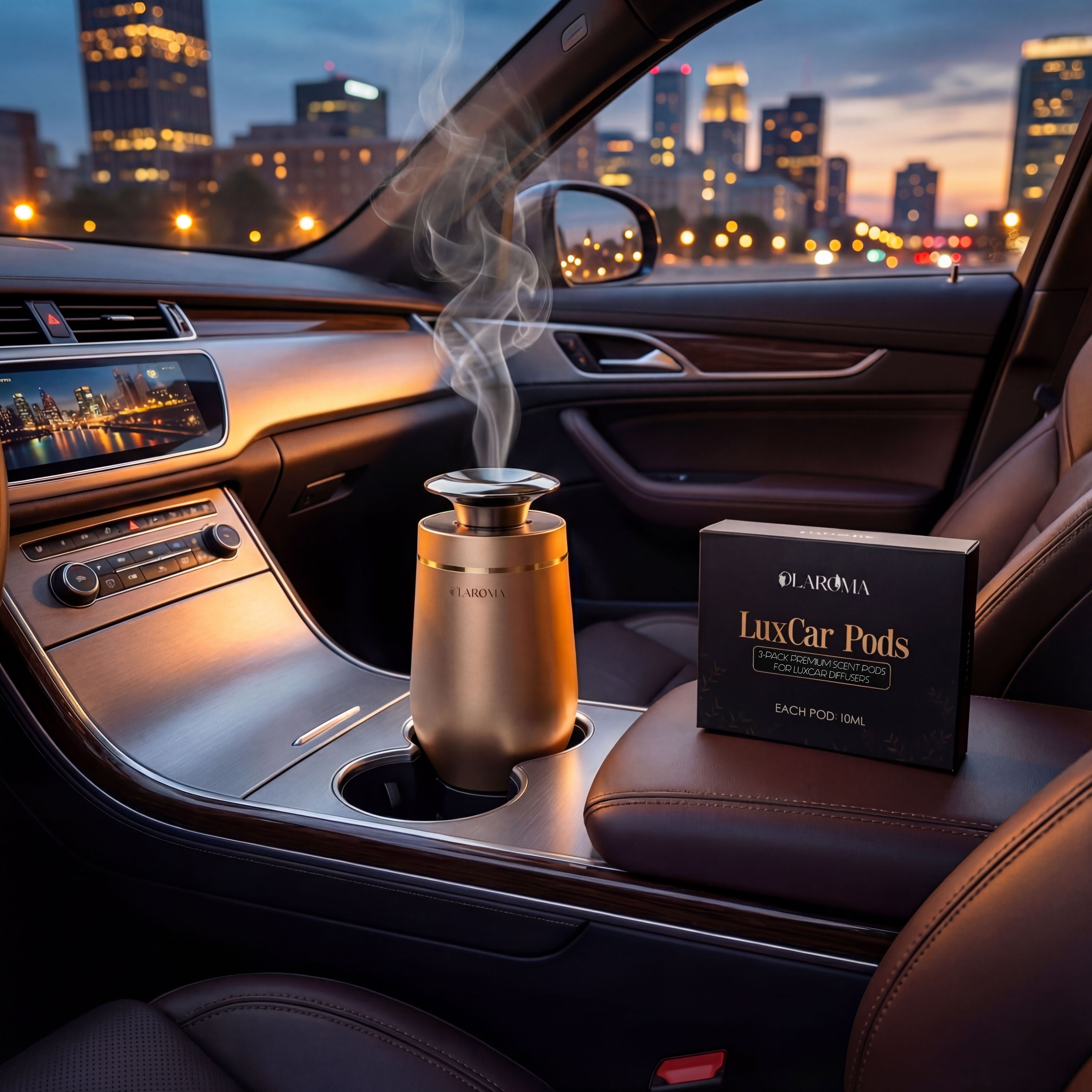 Enhance Your Cars Atmosphere with the LuxCar™ Scent Diffuser
