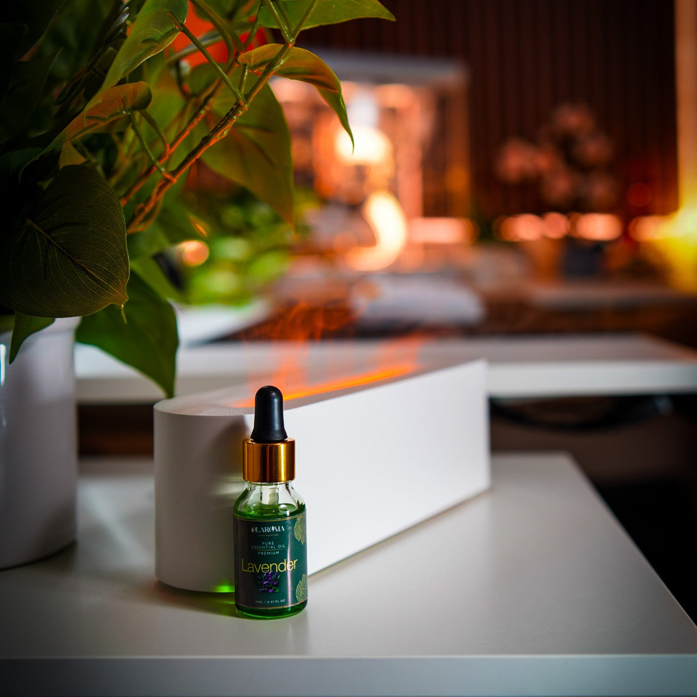 Flame Wall Oil Diffuser