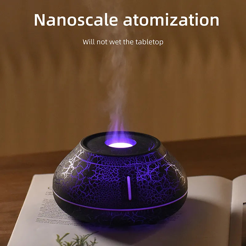 Magma Volcano Oil Diffuser - Magma Black