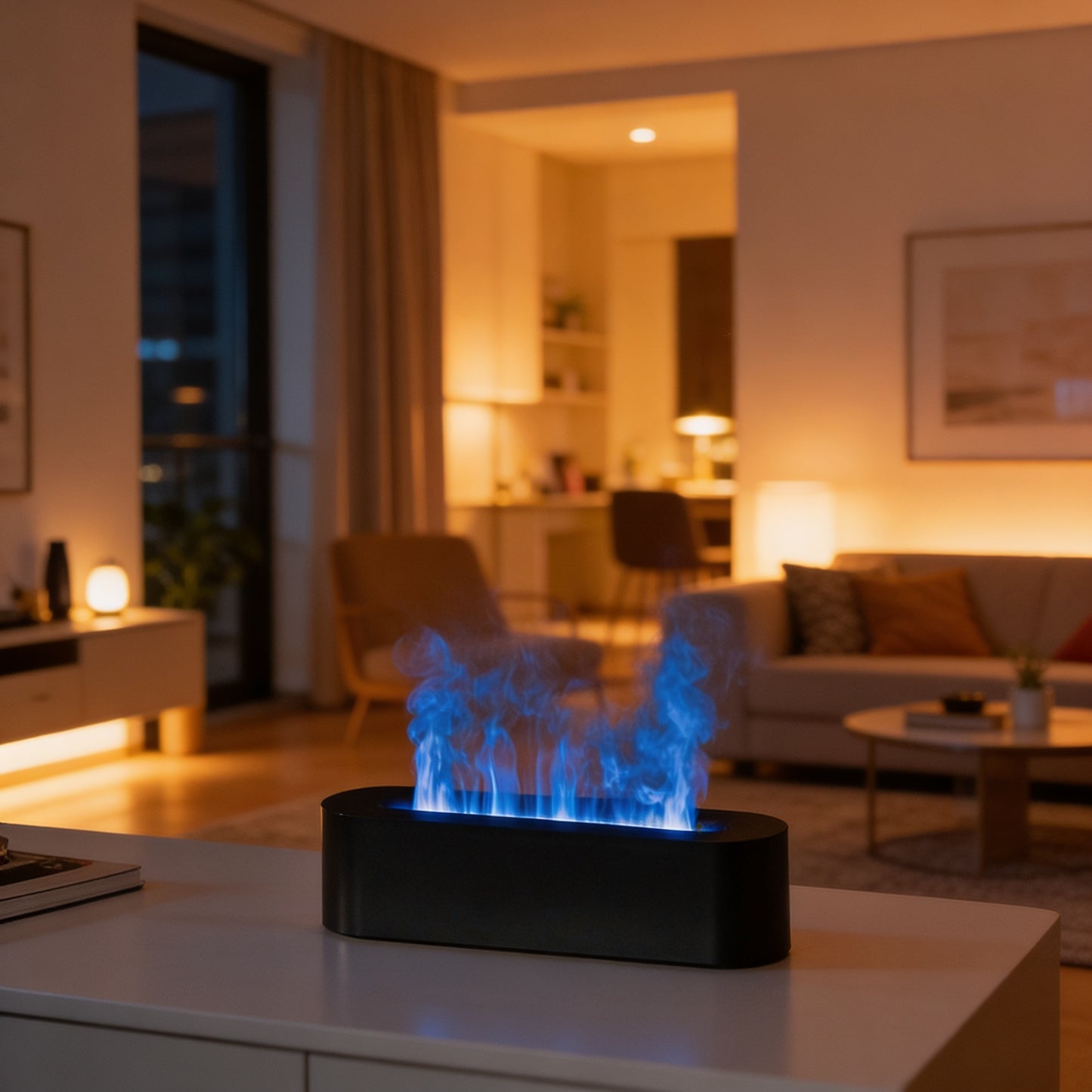 Flame Wall Oil Diffuser
