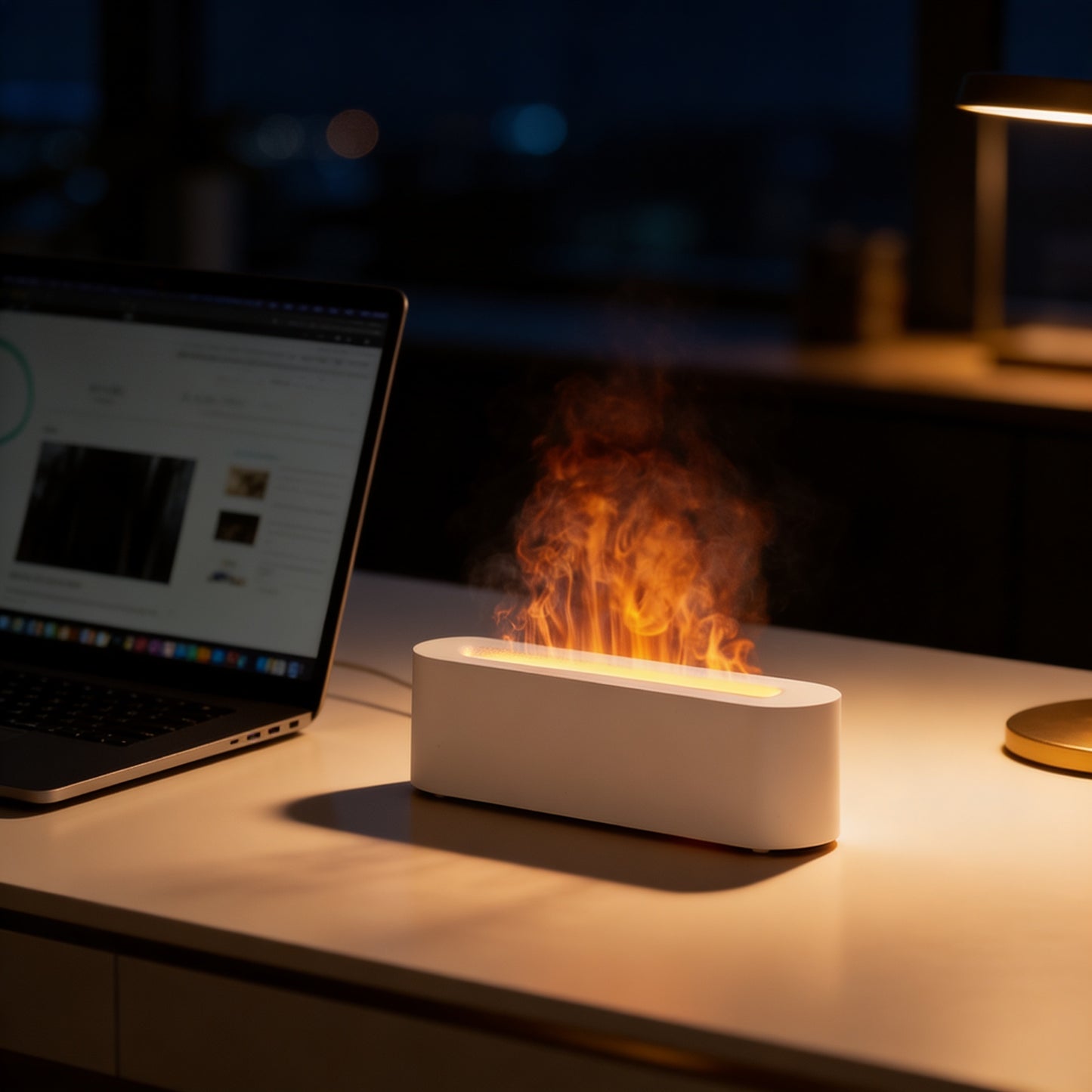 Flame Wall Oil Diffuser