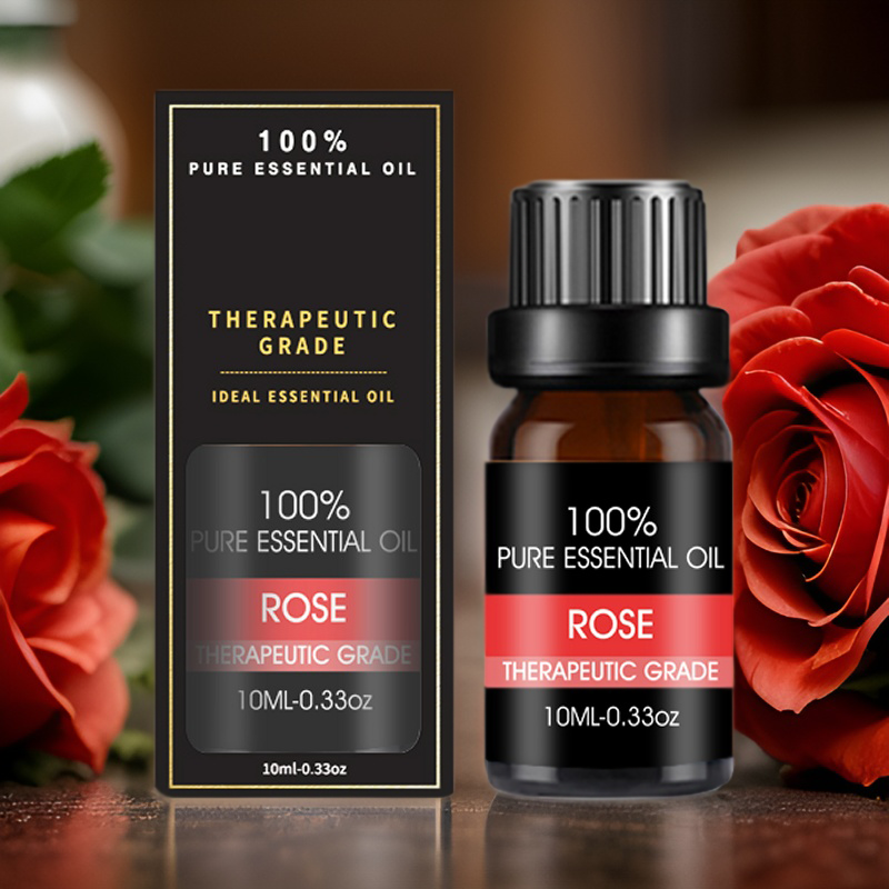 Pure Essential Oils - Rose - Essential Oil